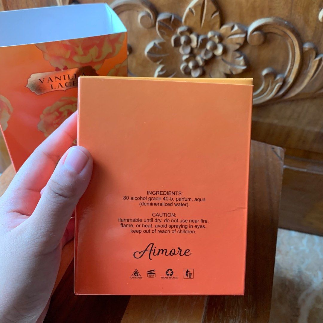 Vanilla Lace Perfume (Category: Fragrance & Deodorants) located in Laoag. Submitted by helpmedeclutter001 (Listing ID 1255958655, Image 3). Description: bought sa shopee, not used.