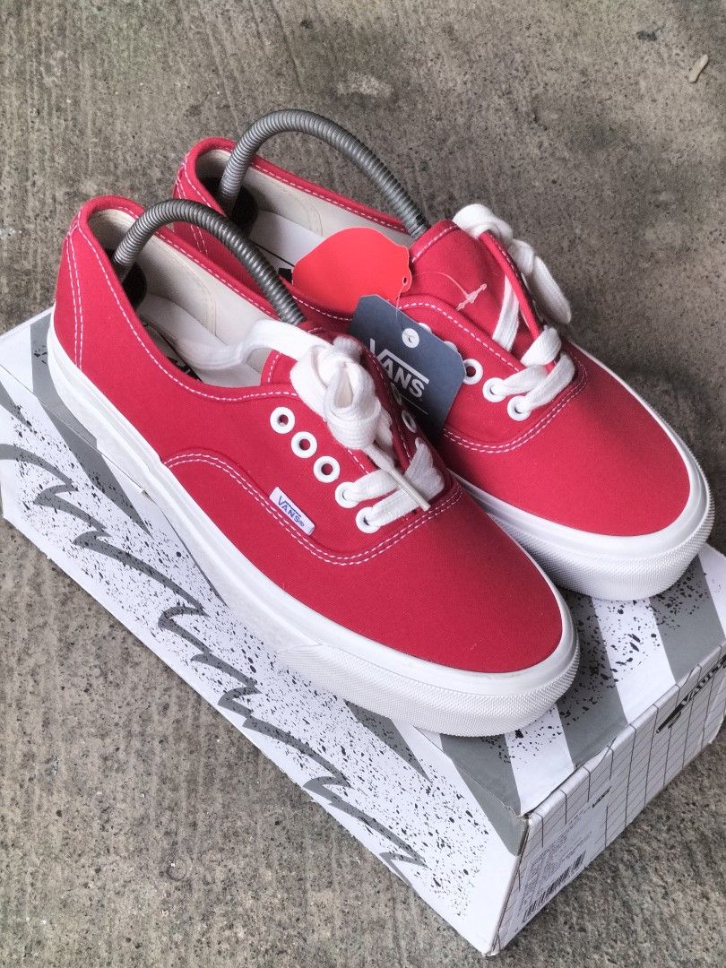 Vans authentic top chili pepper red