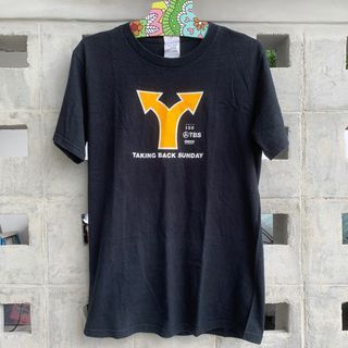 Vintage 00s band t shirt - taking back sunday