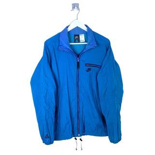 Vintage 90’s ACG Nike Windbreaker Jacket " Cobalt Blue "