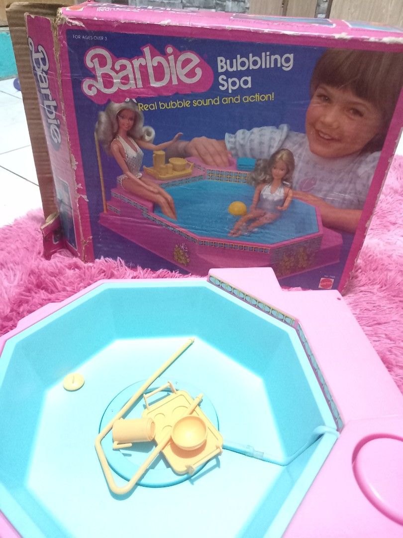 Vintage barbie bubbling spa, Hobbies & Toys, Toys & Games on Carousell