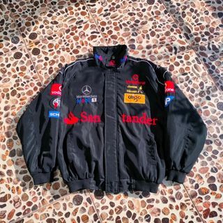 Vintage F1 Santander Mercedez Benz Team Jacket
