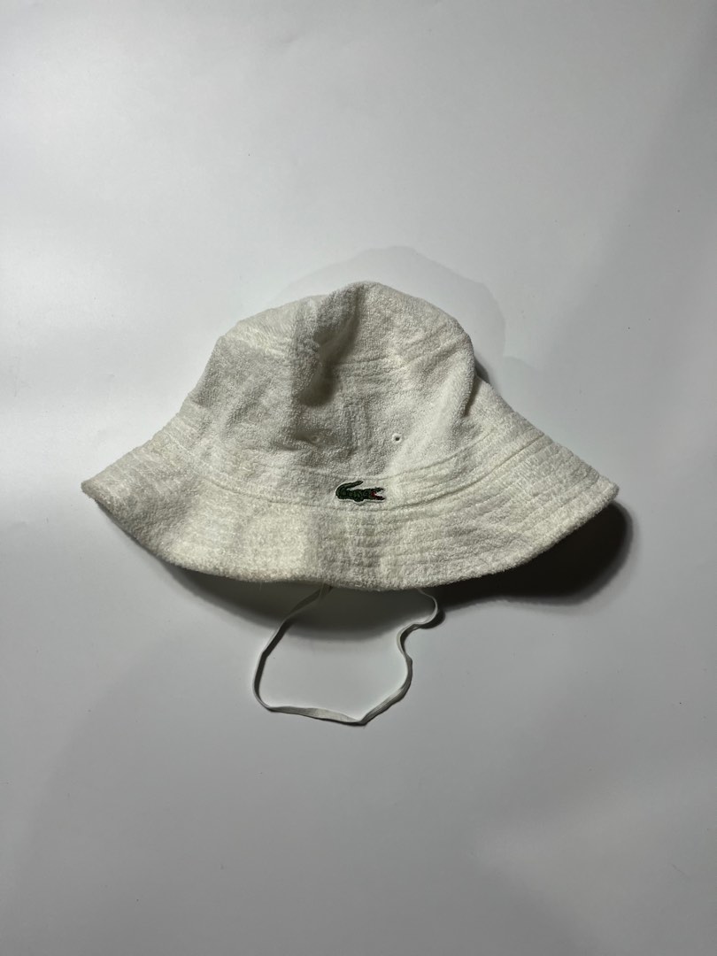 Vintage lacoste bucket hat, Women's Fashion, Watches & Accessories, Hats & Beanies on Carousell