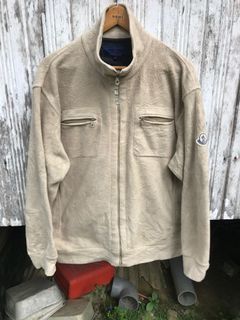 vintage moncler fleece jacket
