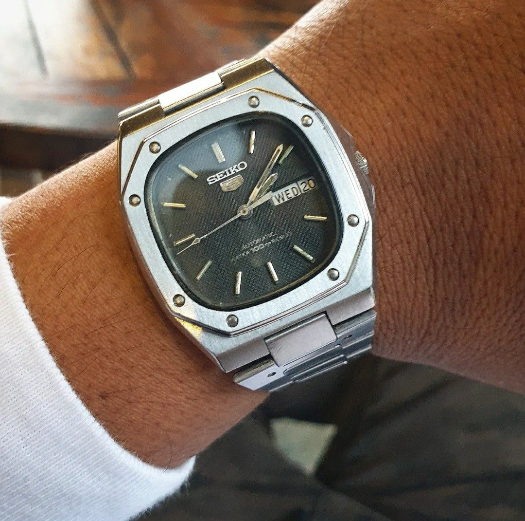 Vintage Oak Nautilus Style 6309 5750 By SEIKO Fesyen Pria Jam