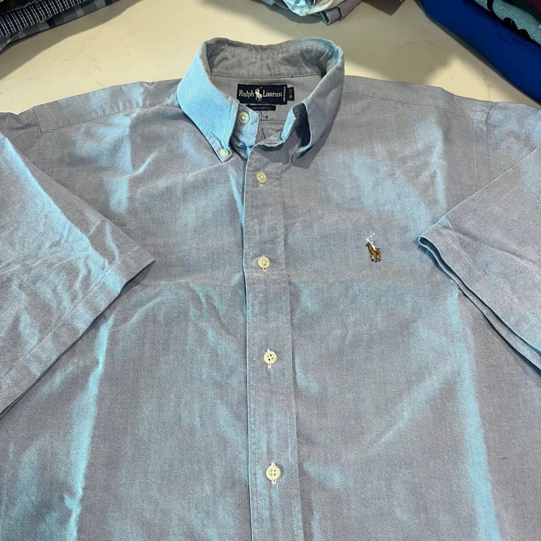 Ralph lauren short online sleeve dress shirts