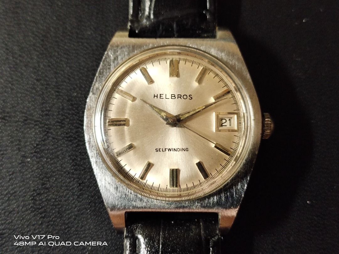 Helbros automatic watch top