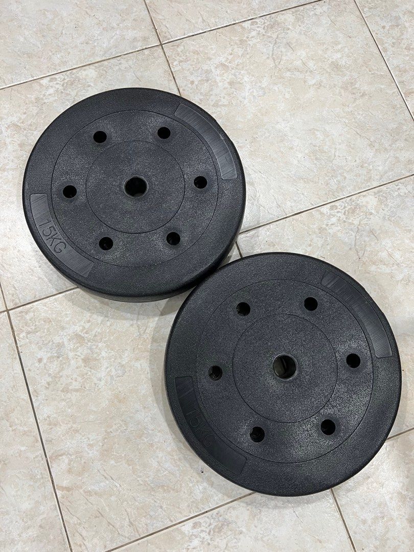 Argos 15kg weight plates cheap