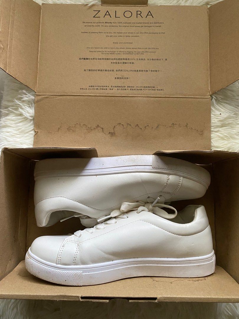 Zalora clearance white sneakers