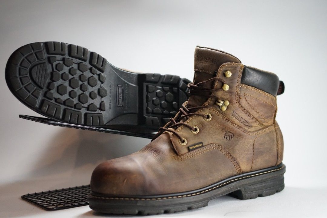 Wolverine Nolan Waterproof Composite Toe Electrical Hazard Lightweight Welt 6