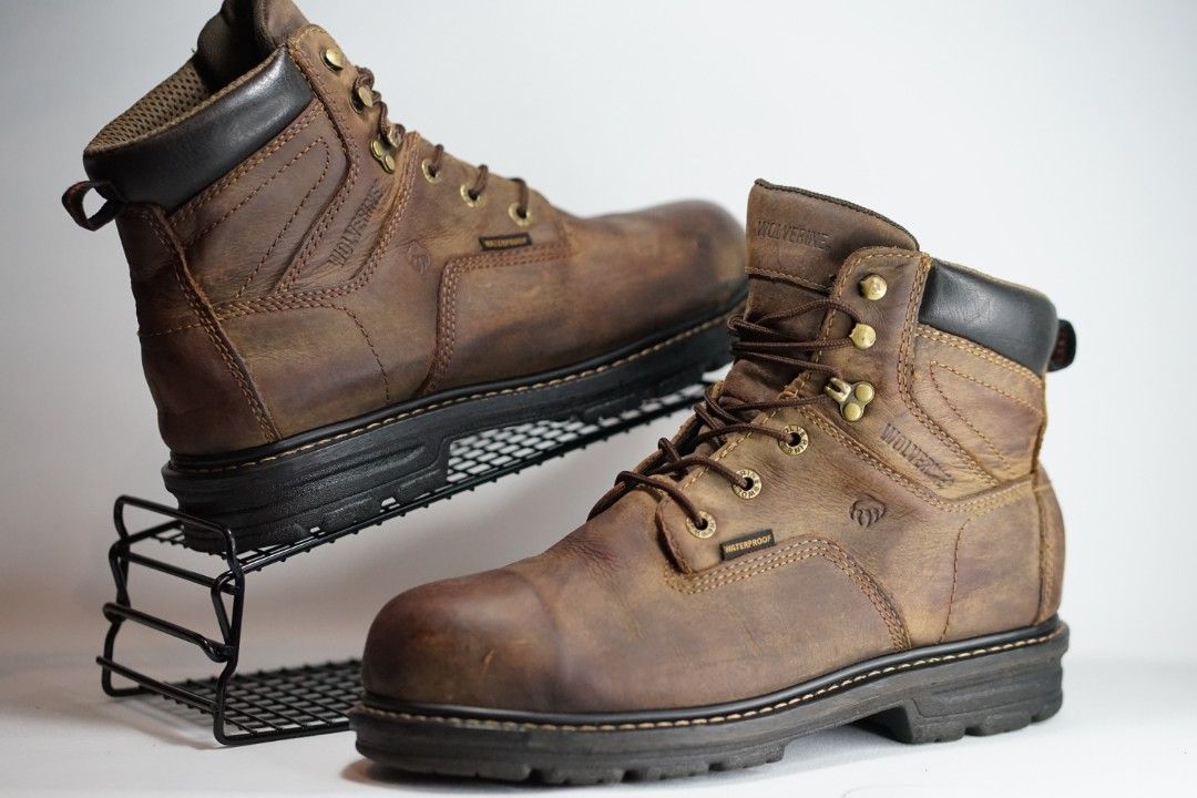 Wolverine Nolan Waterproof Composite Toe Electrical Hazard Lightweight Welt 6