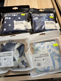 Wpc 2 way packable rain bag cover