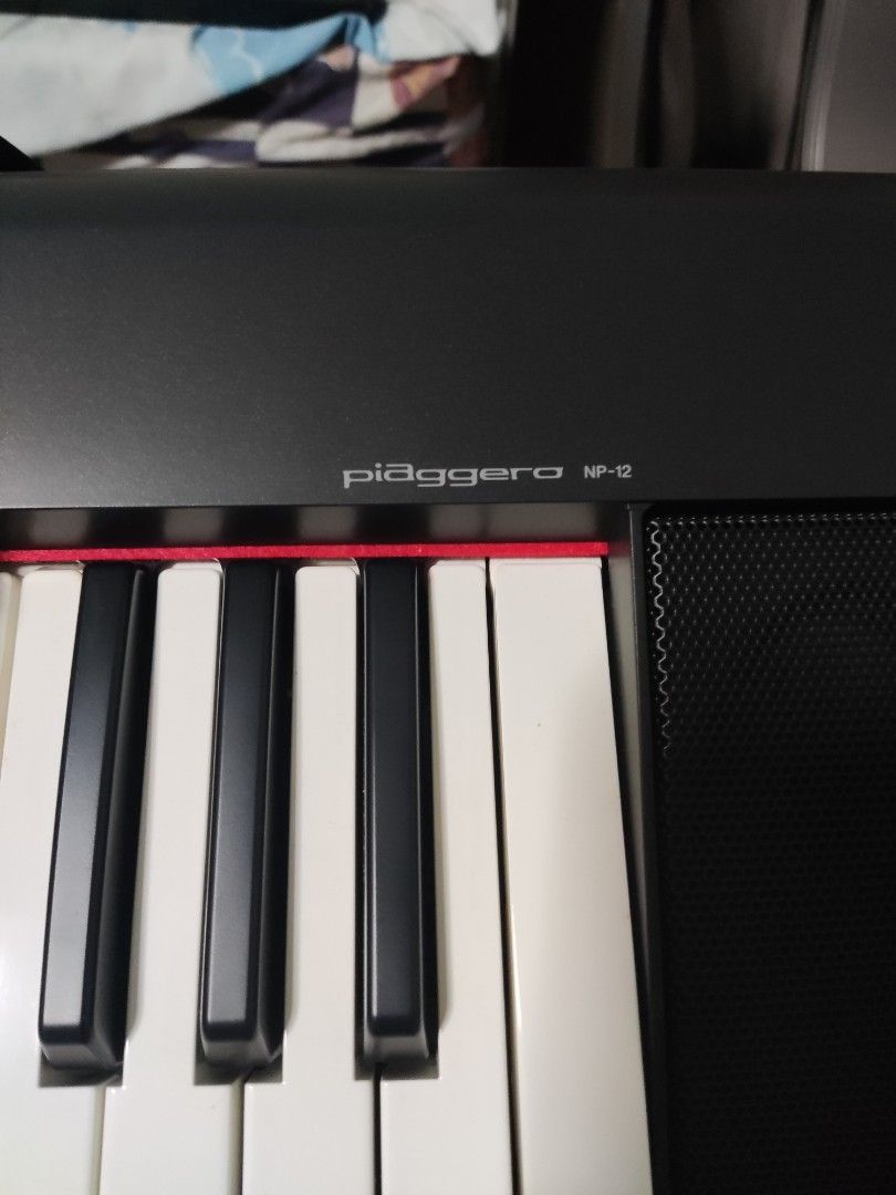 Yamaha Piaggero NP12 keyboard with FREE X Stand, Sustain Pedal and Dust