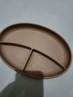yoriandco | Suction Silicone Plate Piring Bayi | caramel [FREE ONGKIR JABODETABEK]