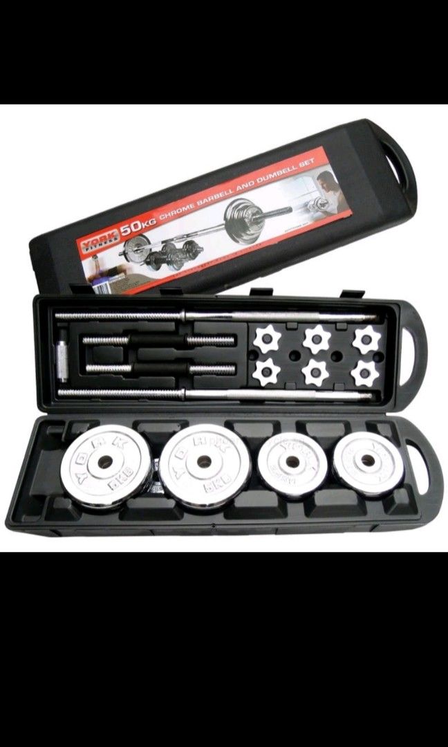 York fitness sales 50kg set