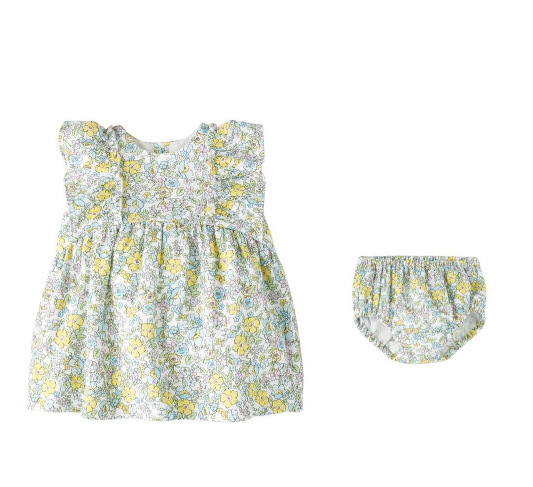 Zara Floral Dress, Babies & Kids, Babies & Kids Fashion on Carousell