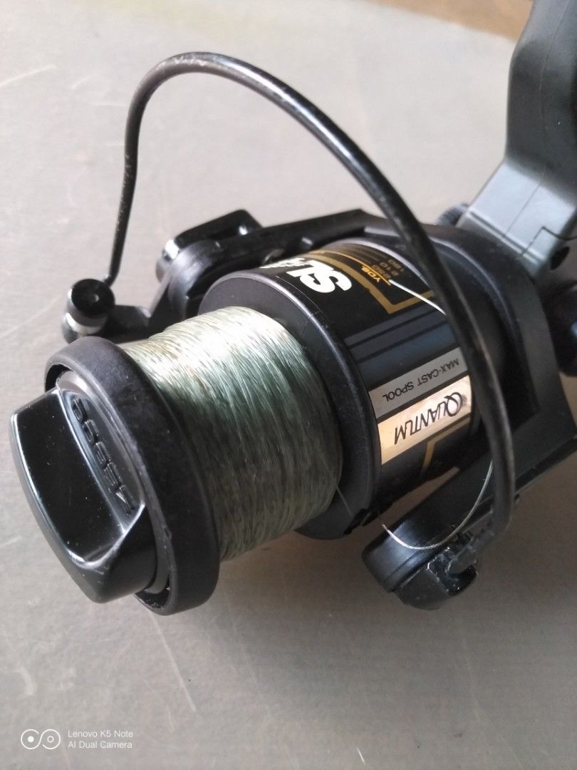 ZEBCO QUANTUM SL4 Long Stroke Spinning Fishing Reel, Sports Equipment,  Fishing on Carousell