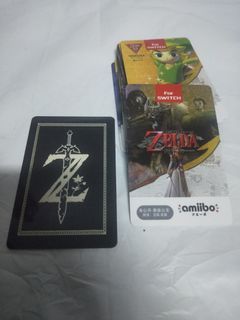 Zelda amiibo card