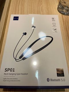 Zga sp01 neck hanging type headset藍牙掛頸耳機