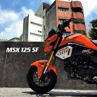 2018年 HONDA MSX 125 SF 車況漂亮，前後胎肉9成肉