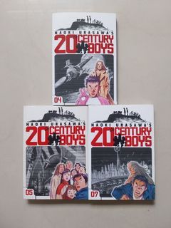 20th Century Boys Vol. 04, 05 & 07