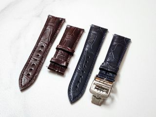 21mm Jaegar-LeCoultre JLC Nile Crocodile Leather Watch Strap