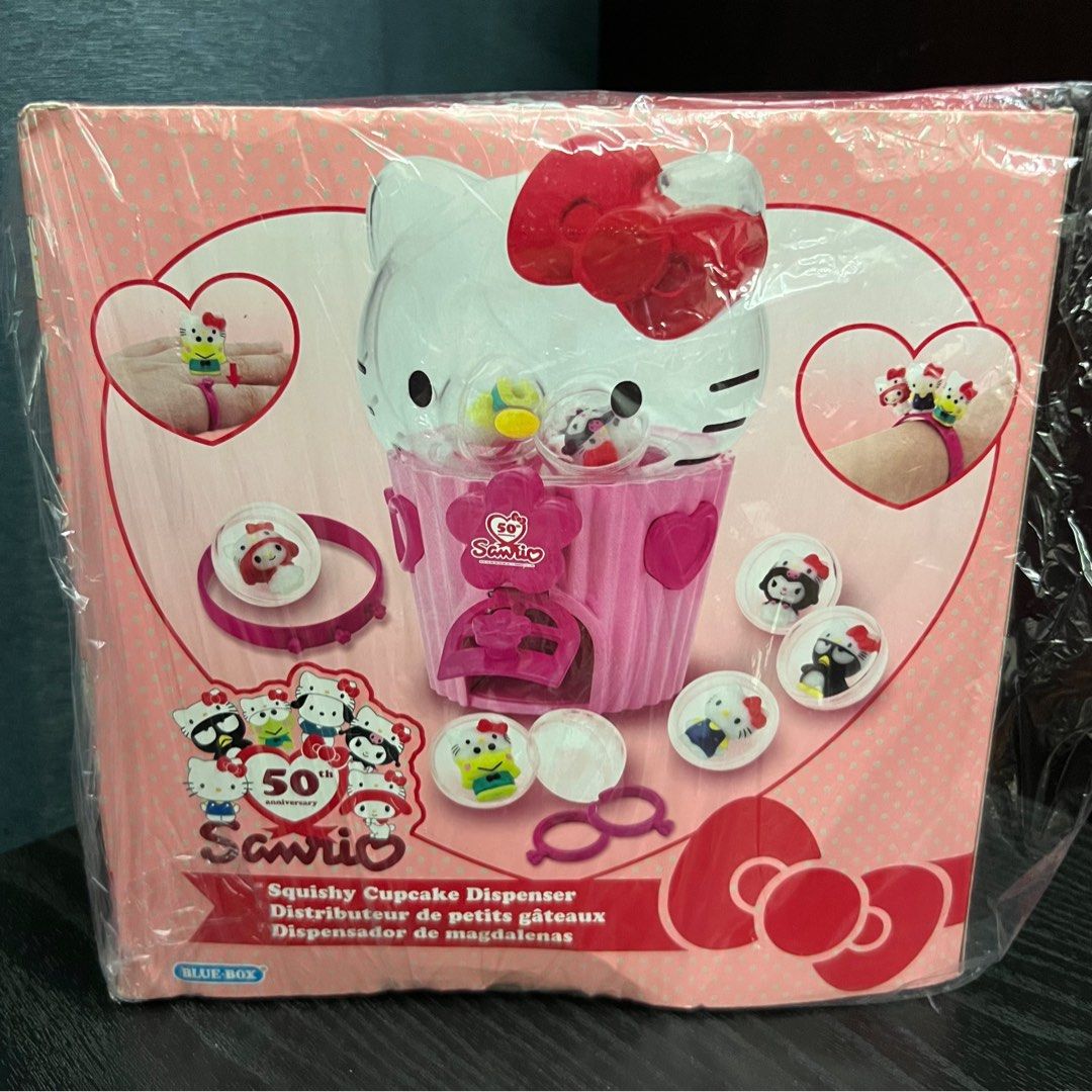 絕版三麗鷗50周年紀念限定版吉蒂貓扭蛋機 Sanrio 50th Anniversary Special Edition Hello