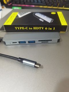 6in1 Type-c to HDTV  Docking Station