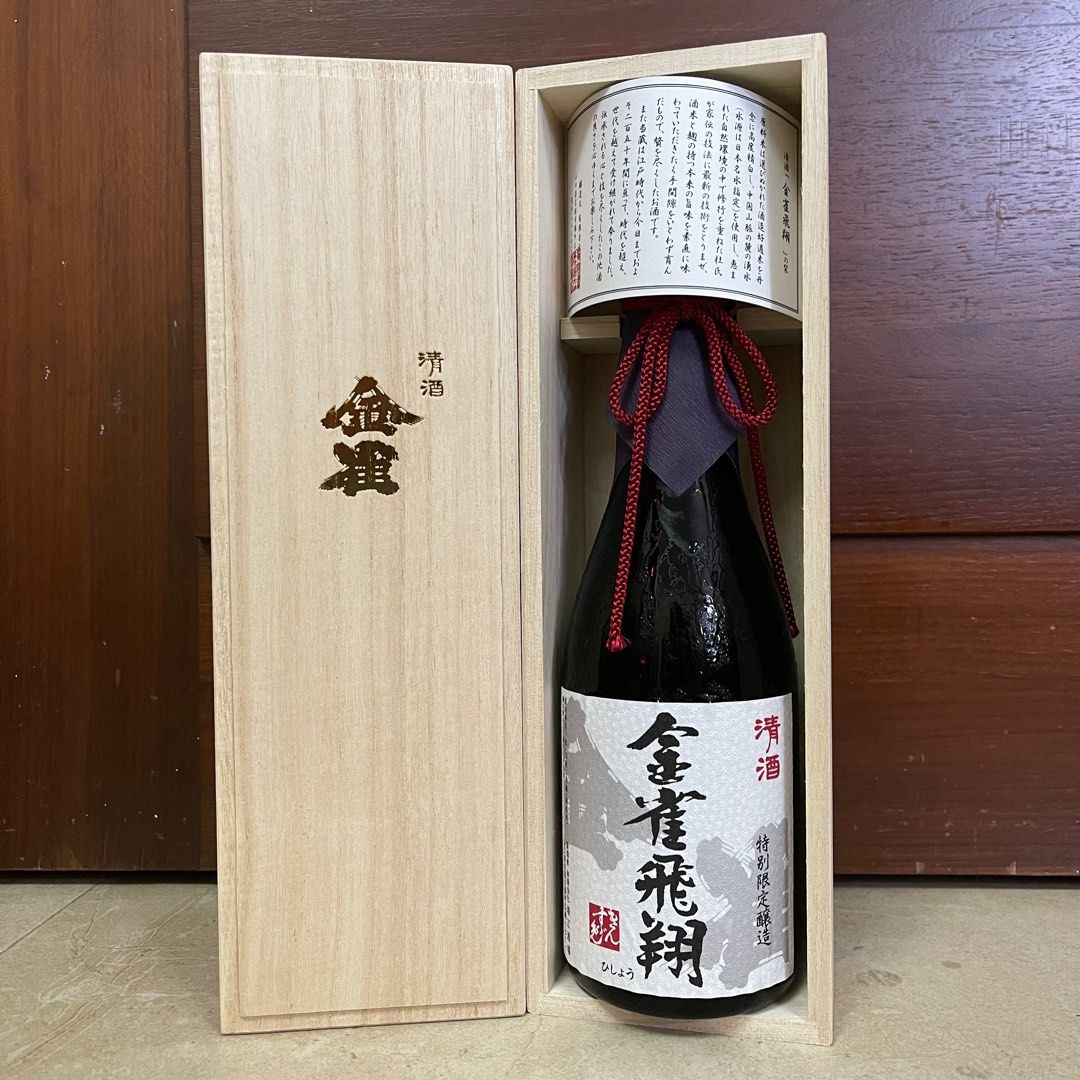 日本清酒(山口縣)金雀-飛翔純米大吟釀720ml(2024.01), 嘢食& 嘢飲