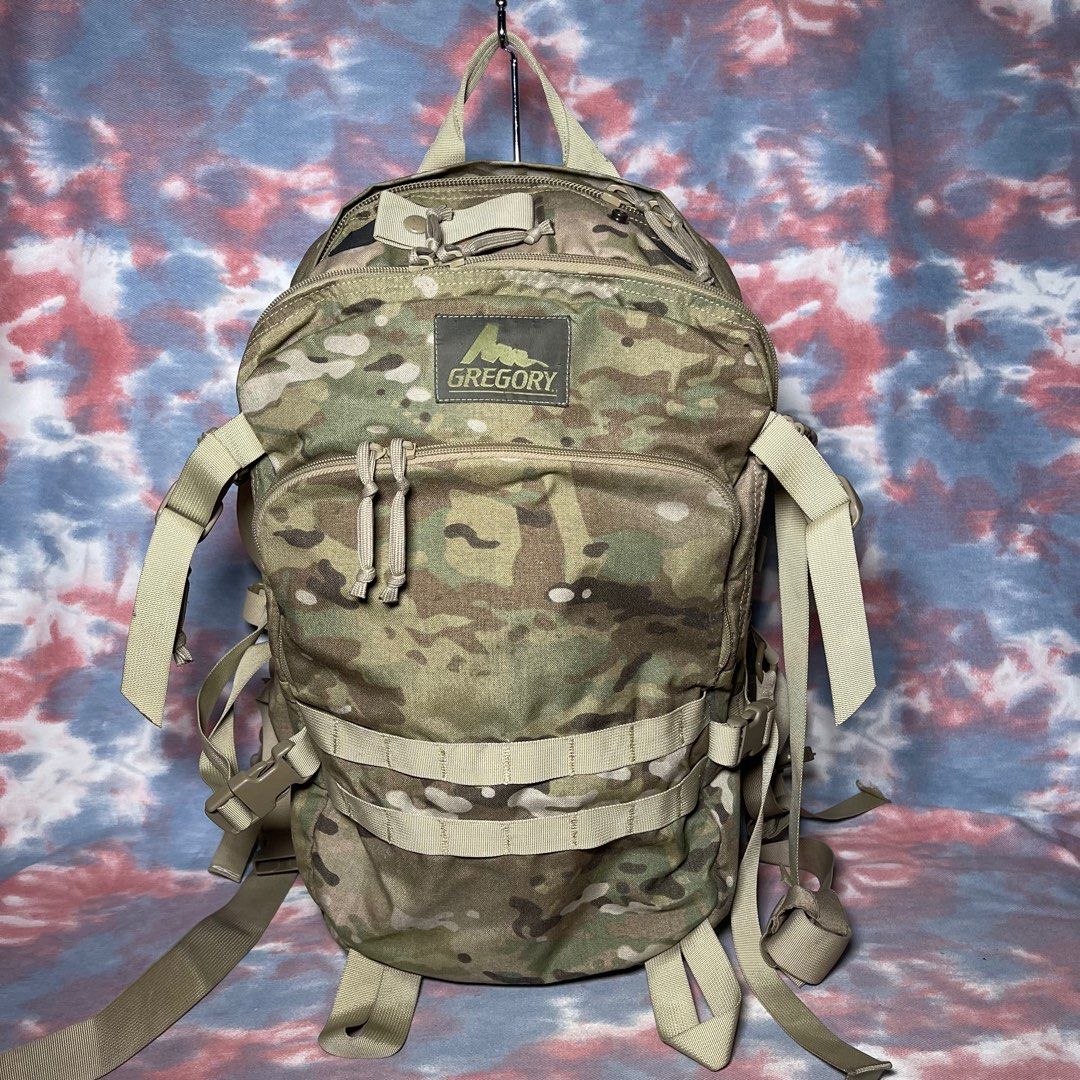 90% new Gregory Spear series recon pack backpack 29L camo 迷彩尼龍 