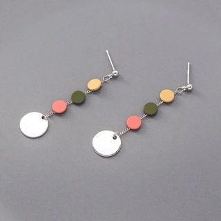 925銀針-南洋熱帶耳環