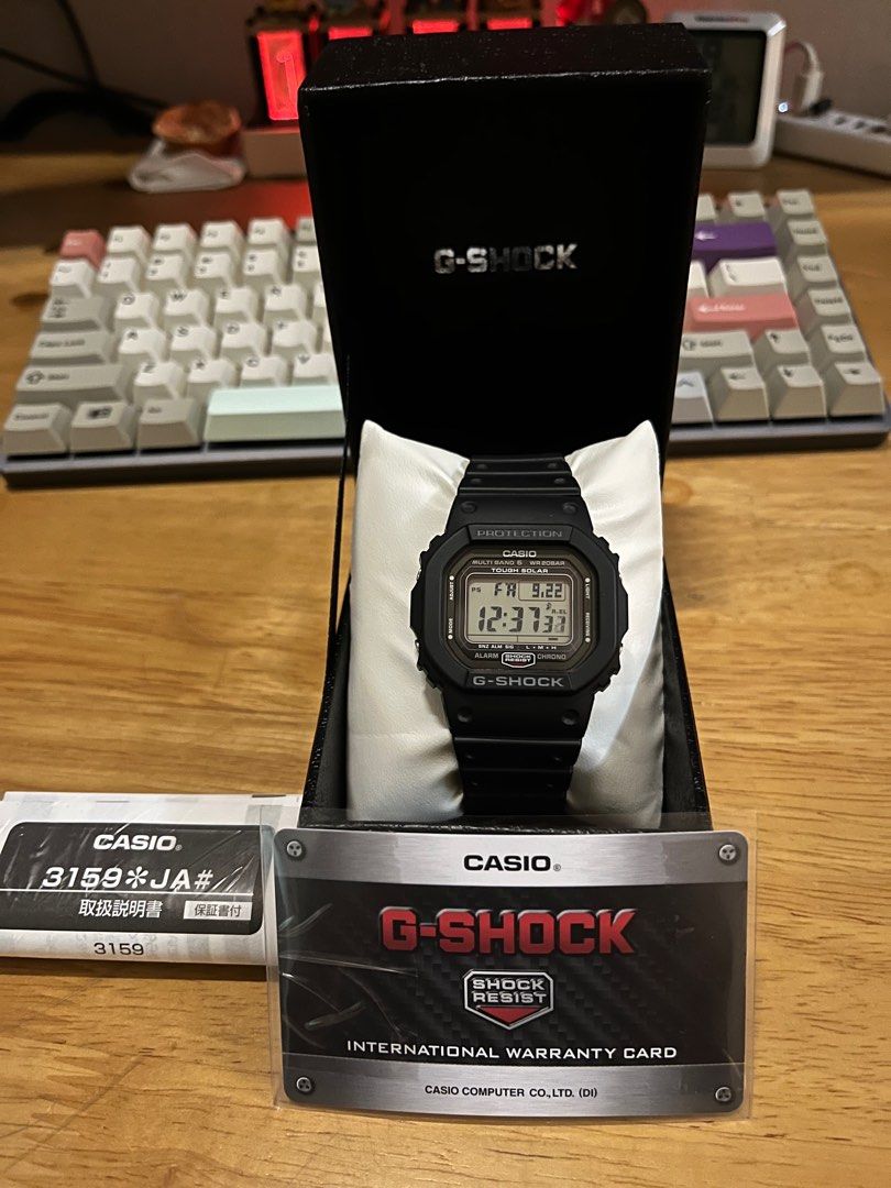 99.9 new Casio G Shock GW 5000 Japan Version Men s Fashion