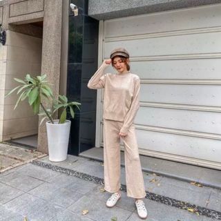 質感針織套裝