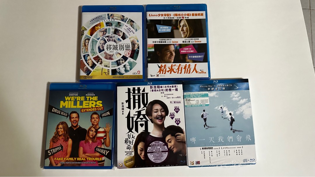 中古藍光碟 2nd hand Bluray Disc, 興趣及遊戲, 音樂、樂器 & 配件, 音樂與媒體 CD 及 DVD Carousell