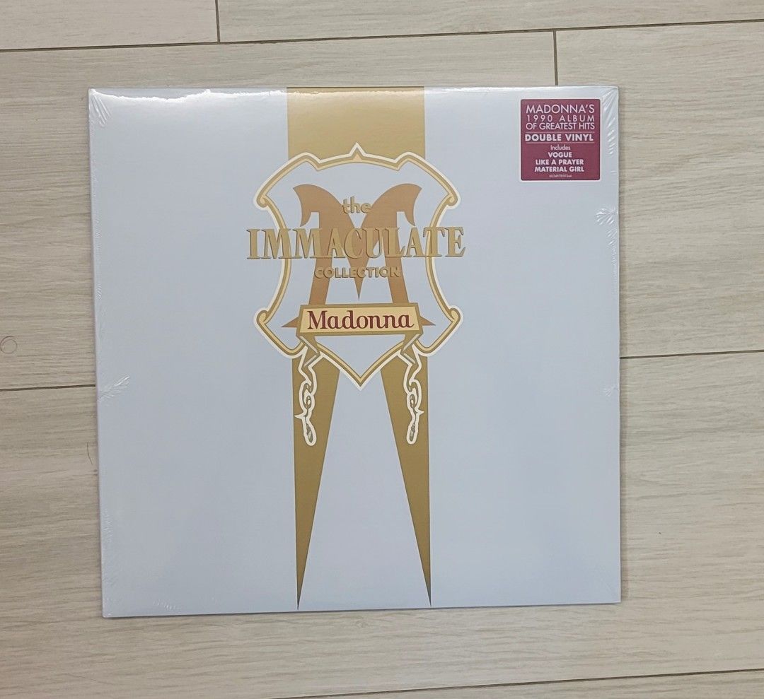 全新未開封) 麥當娜madonna the immaculate collection 精選雙黑膠2 LP