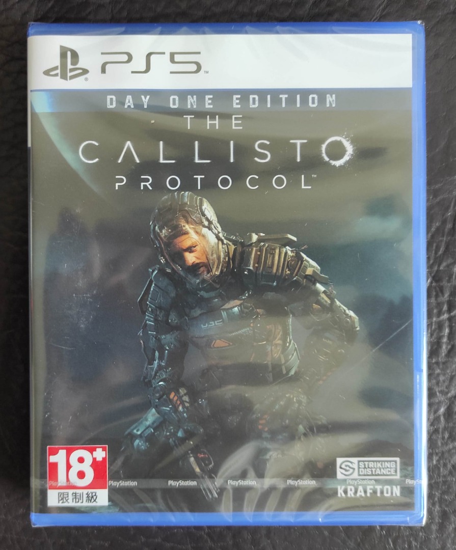 全新未開封PS5 行版The Callisto Protocol Day One Edition 卡利斯托