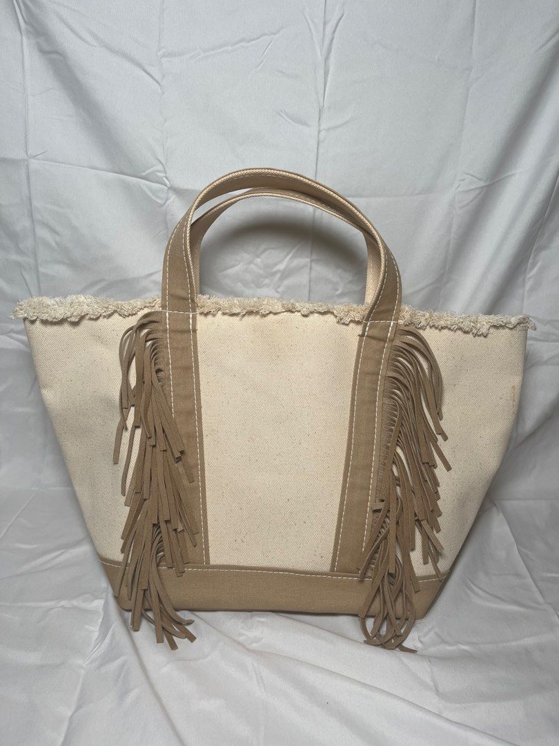Ayako Eco Suede Tote Bag / M /グレーブラウン