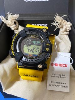 Casio G-shock X I.C.E.R.C GW-8200k-9JR 鯨蛙frogman 蛙人, 男裝