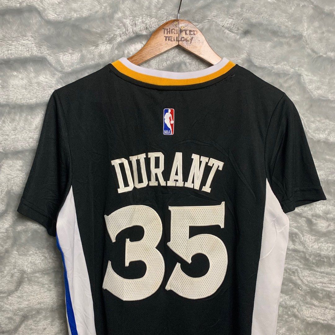 Adidas NBA Men's Golden State Warriors Kevin Durant #35 Swingman Jersey 