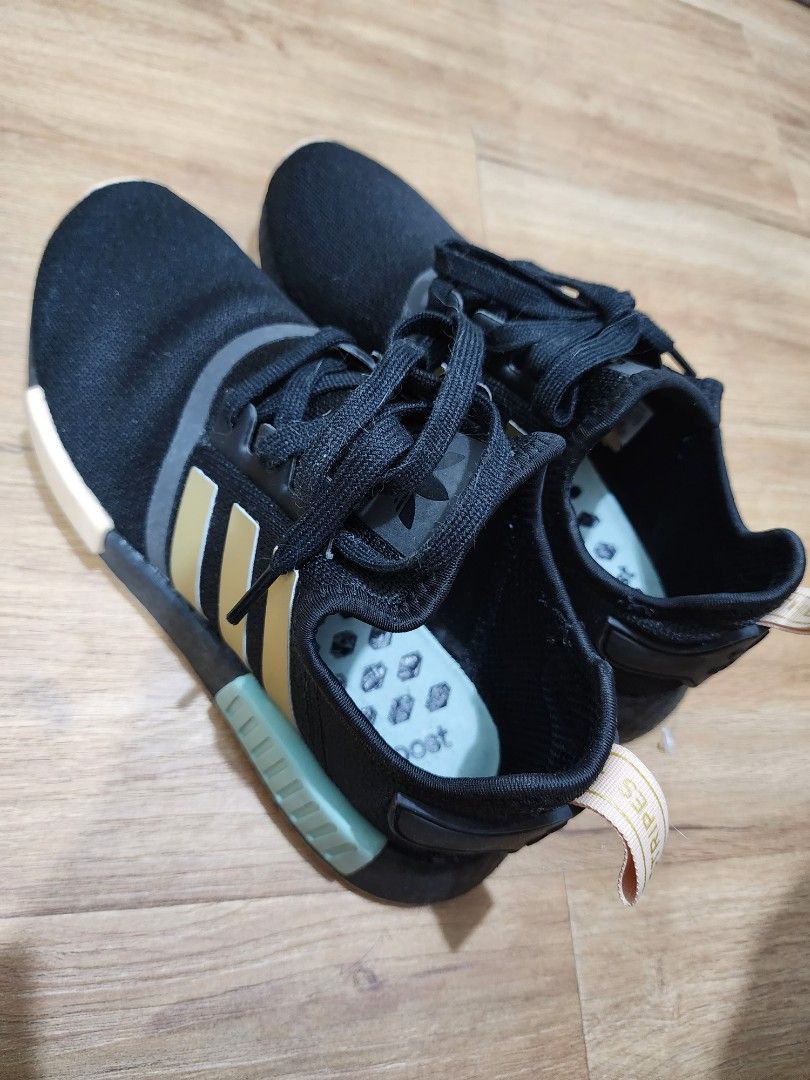 Versace x adidas discount nmd r1 black gold