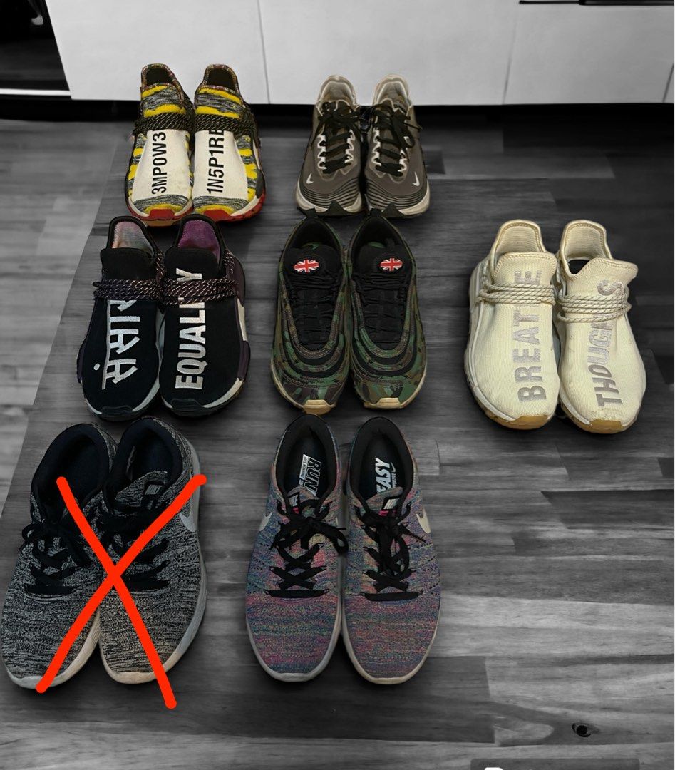 adidas NMD Nike LunarEpic Flyknit Low Nike Air Max 97