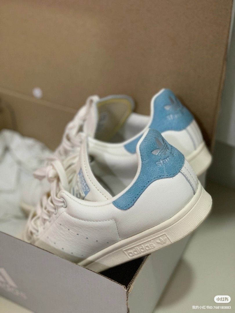 Stan smith adidas light blue clearance