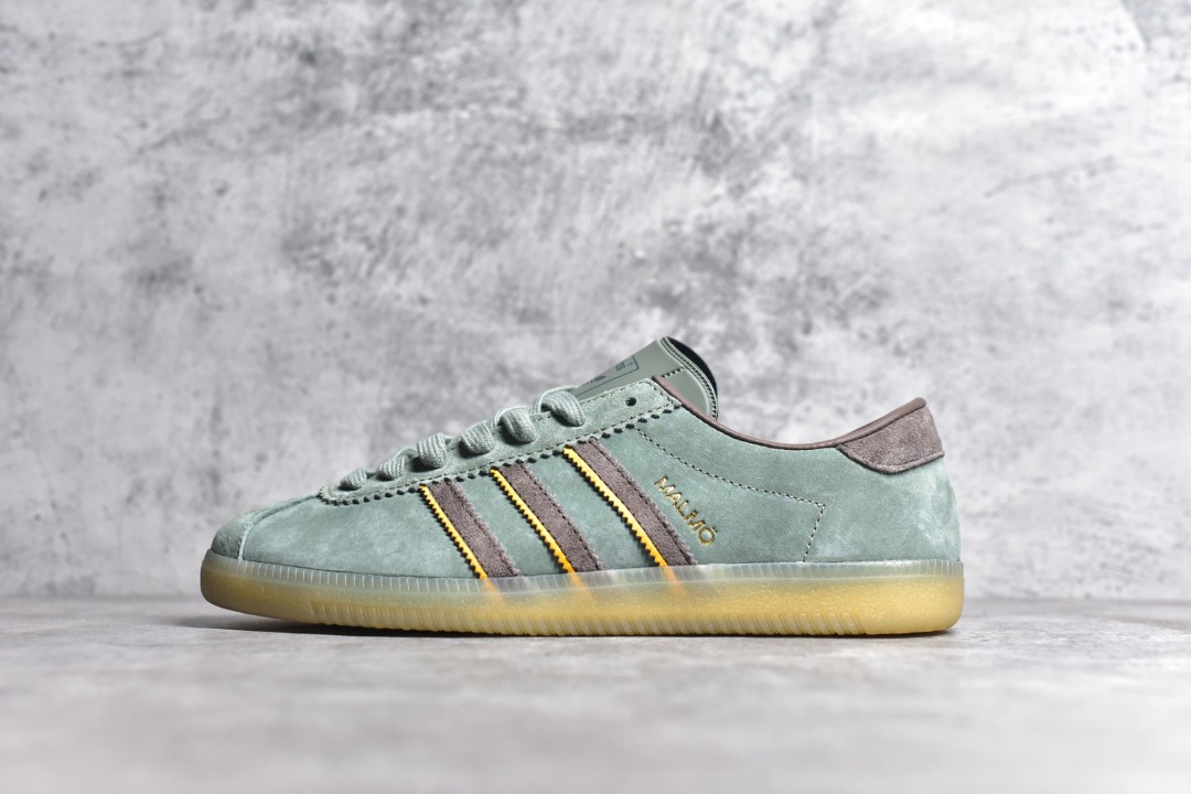 Adidas Originals Malmo in Green and Brown Shoes Men s Fashion