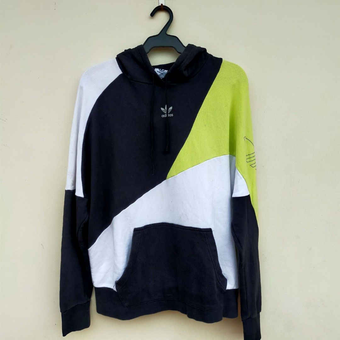 Adidas originals speed colour block overhead hoodie hotsell