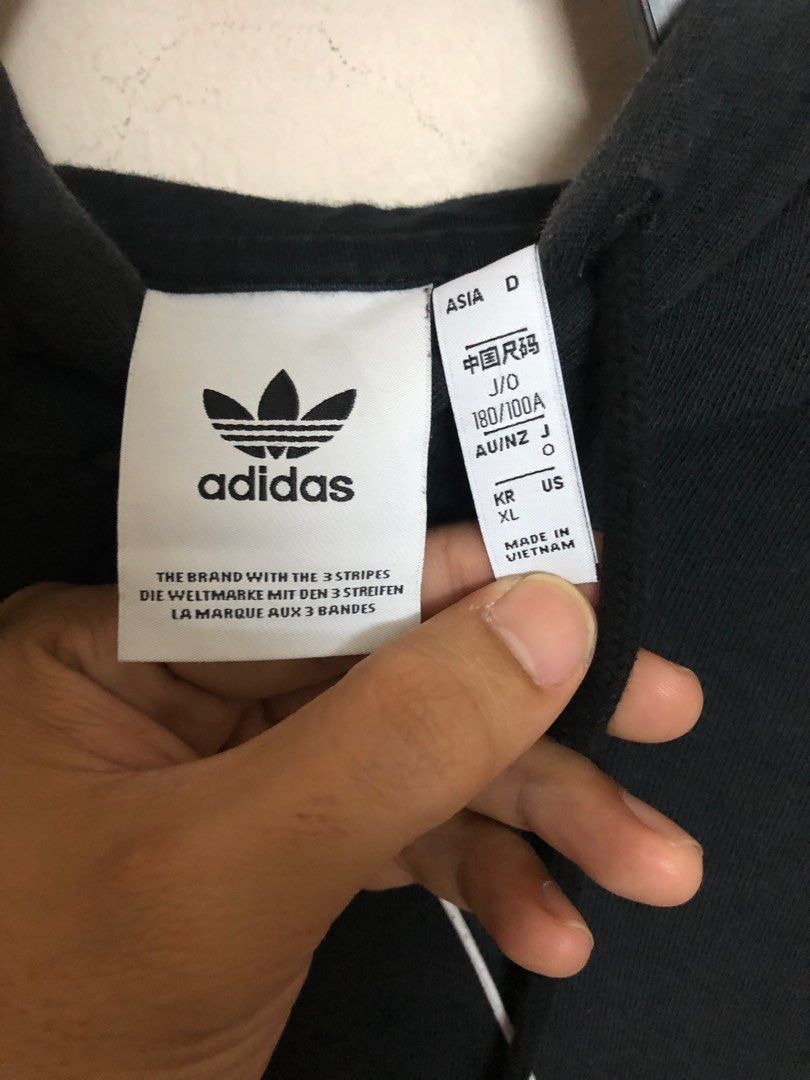 Adidas made in hotsell china vs vietnam xxl