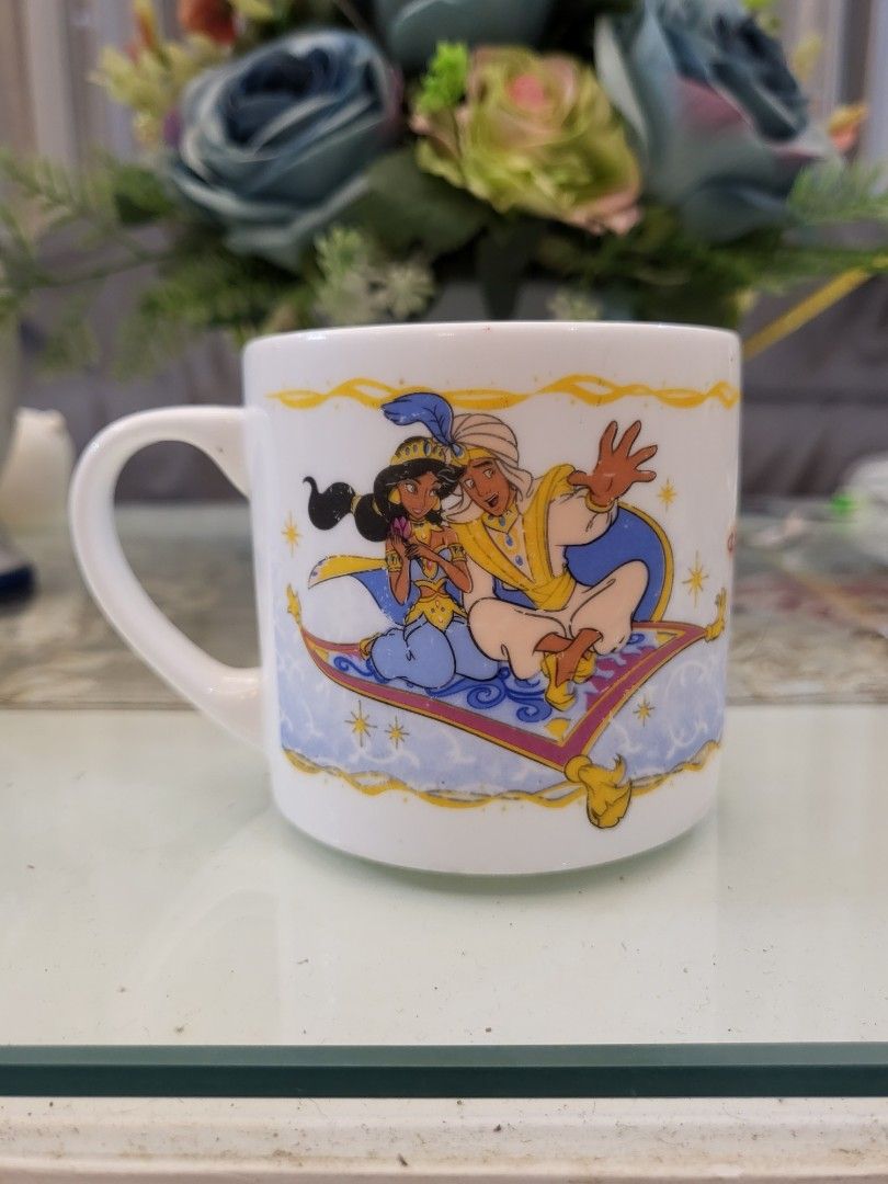 Aladdin × Mickey Mini Mug (Category: Coffee & Tea Tableware) located in San Fernando. Submitted by jpmarketplace2023 (Listing ID 1256260505, Image 1). Description: -Aladdin × Mickey mini mug for only PHP130 -Authentic from Japan.