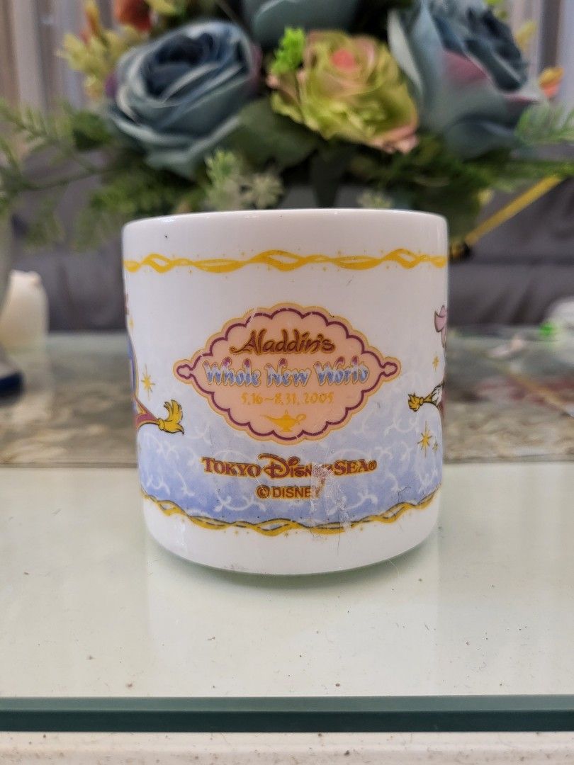 Aladdin × Mickey Mini Mug (Category: Coffee & Tea Tableware) located in San Fernando. Submitted by jpmarketplace2023 (Listing ID 1256260505, Image 3). Description: -Aladdin × Mickey mini mug for only PHP130 -Authentic from Japan.