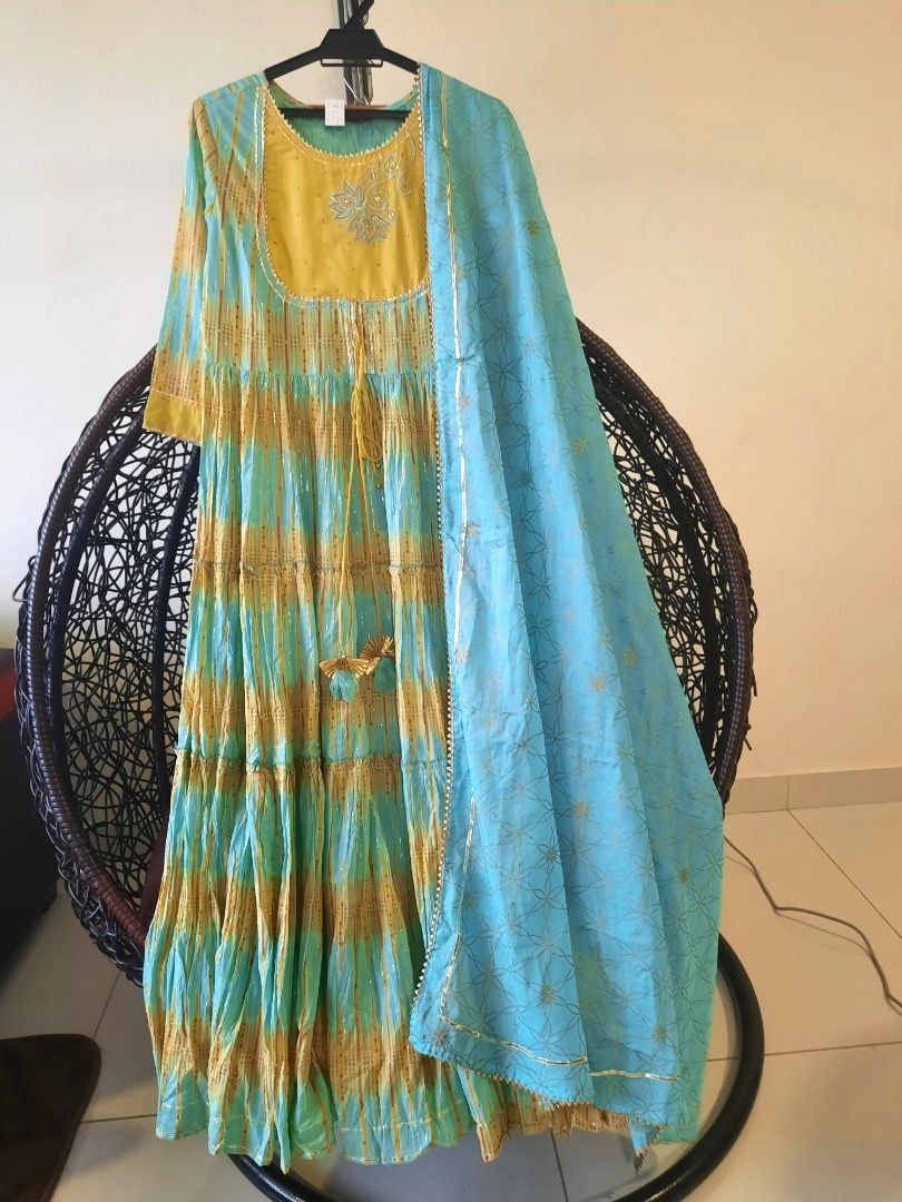 Anarkali kurti from on sale saree