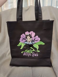 Anna Sui Black Tote Bag