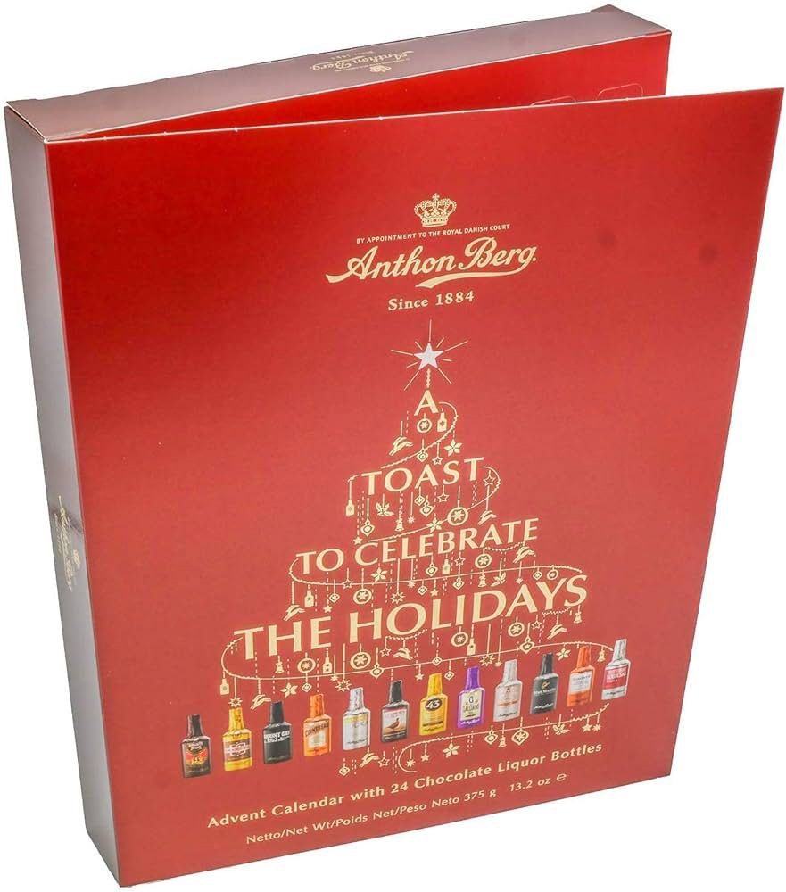 ANTHON BERG LIQUEURS CHOCOLATE ADVENT CALENDAR 375G Food Drinks